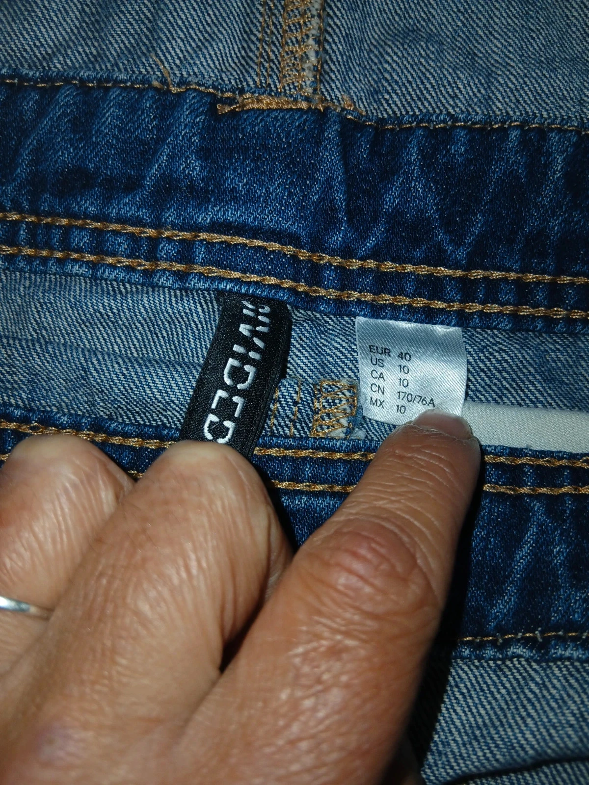 Overol corto de mezclilla H&M Divided - Efecto desgastado – photo 4